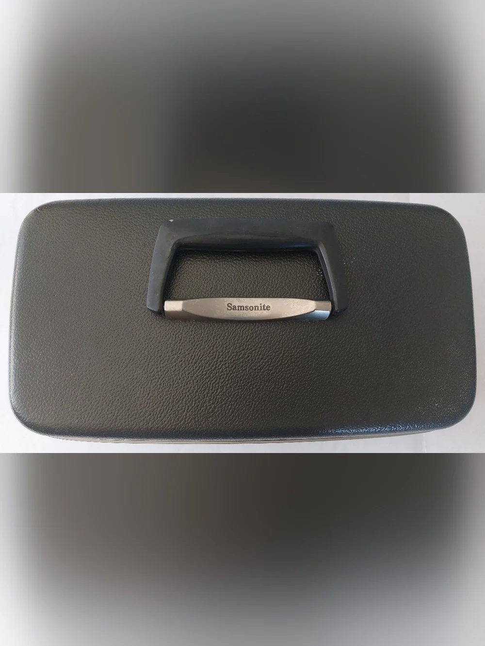 VTG 50s 60s Samsonite Silhouette Shwayder Bros Inc Denver Train Case Oxford Gray